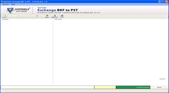 Exchange Backup to PST File 2.1